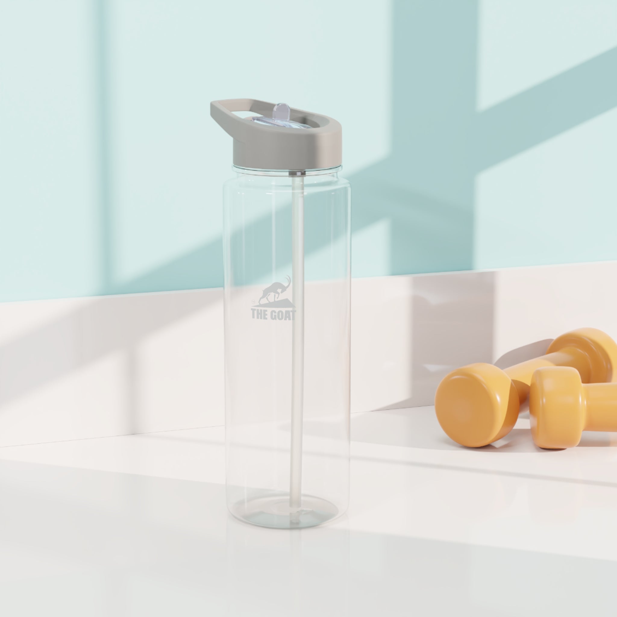 Straw Water Bottle