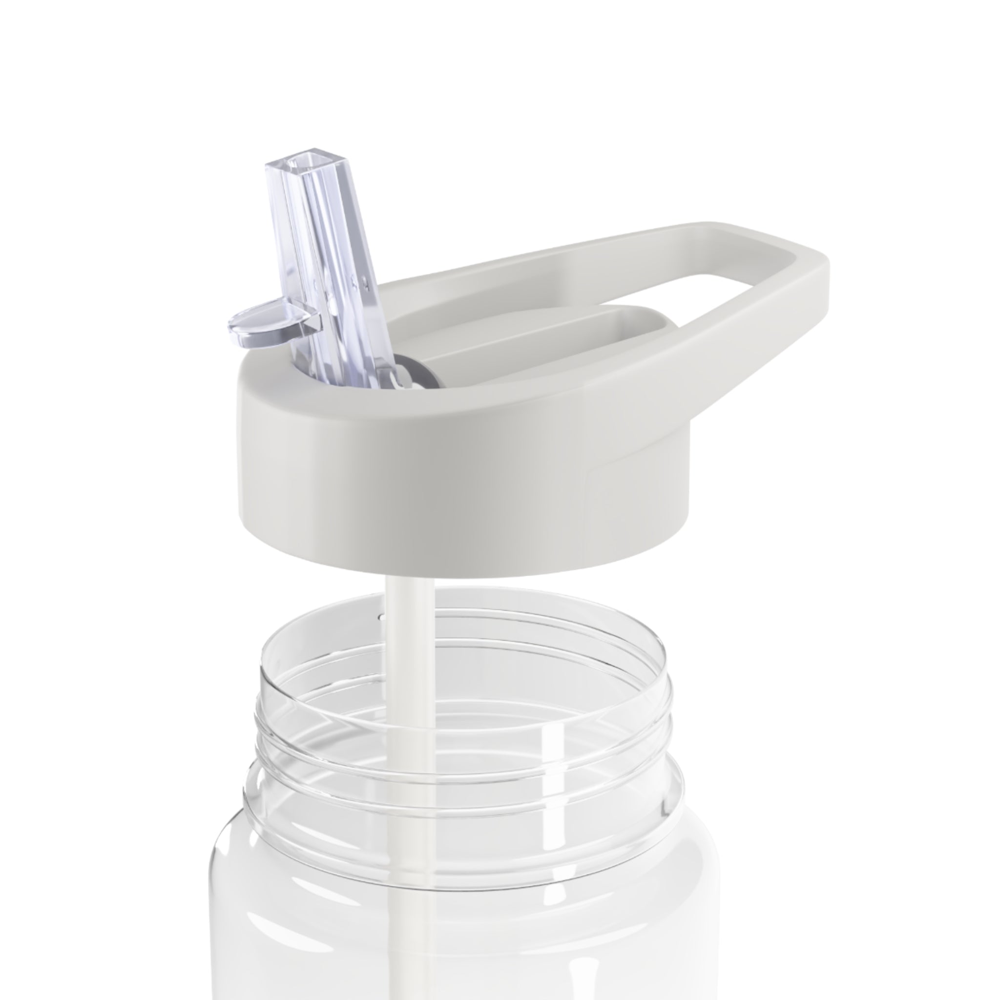 Straw Water Bottle